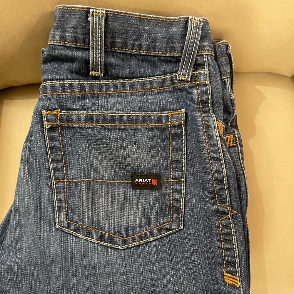 Ariat Men's Low Rise Relaxed Fit FR Jeans 36/32